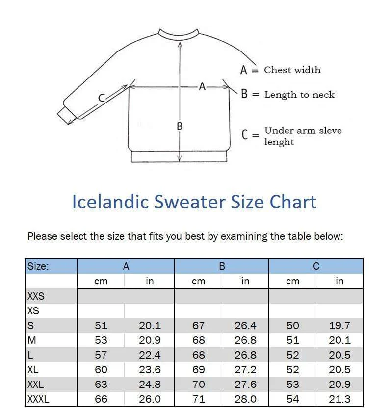 Fennrir - Icelandic wool Sweater - Navy Blue - Image 4