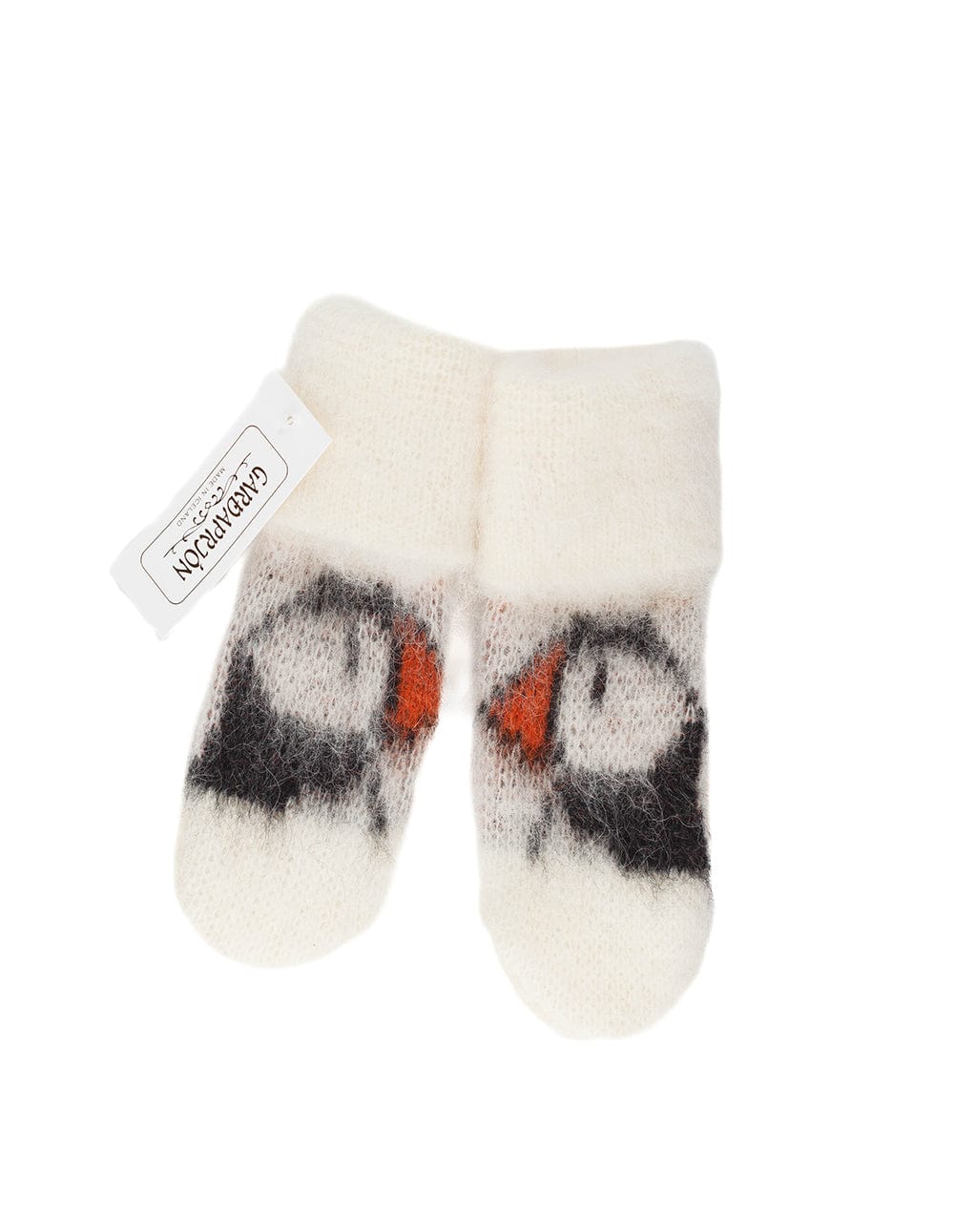 Brushed White Puffin Headband - Image 3